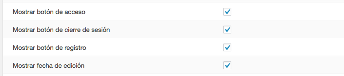 Agregar botones de inicio y cierre de sesión a tu foro.
