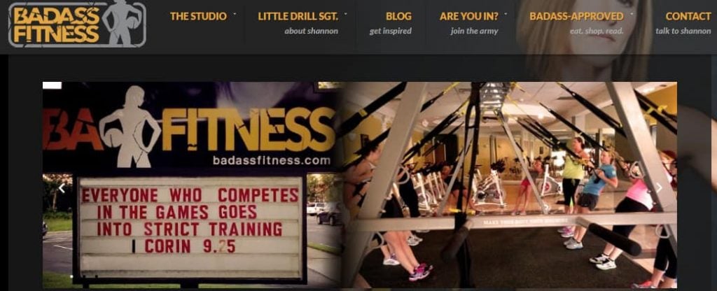 Página de inicio de Badass Fitness Fitness Blog