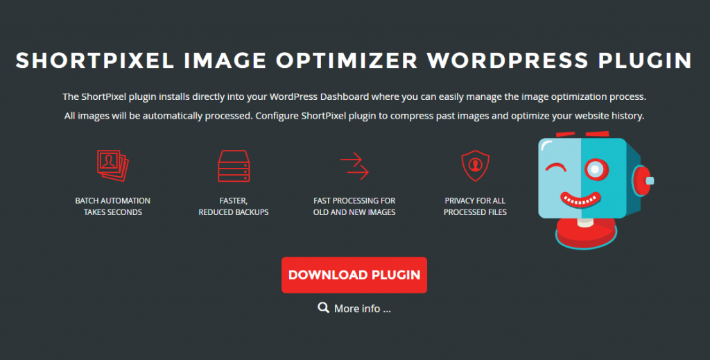 Plugin para optimizar imágenes ShortPixel