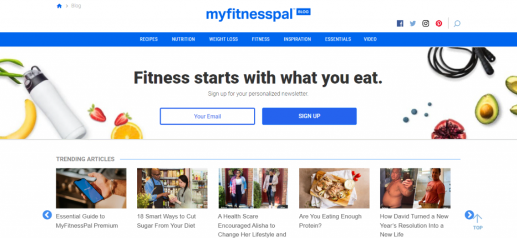 Blog de MyFitnessPal