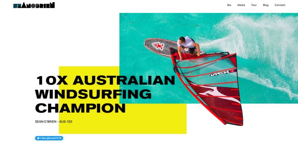 Sitio web de Sean O'Brien