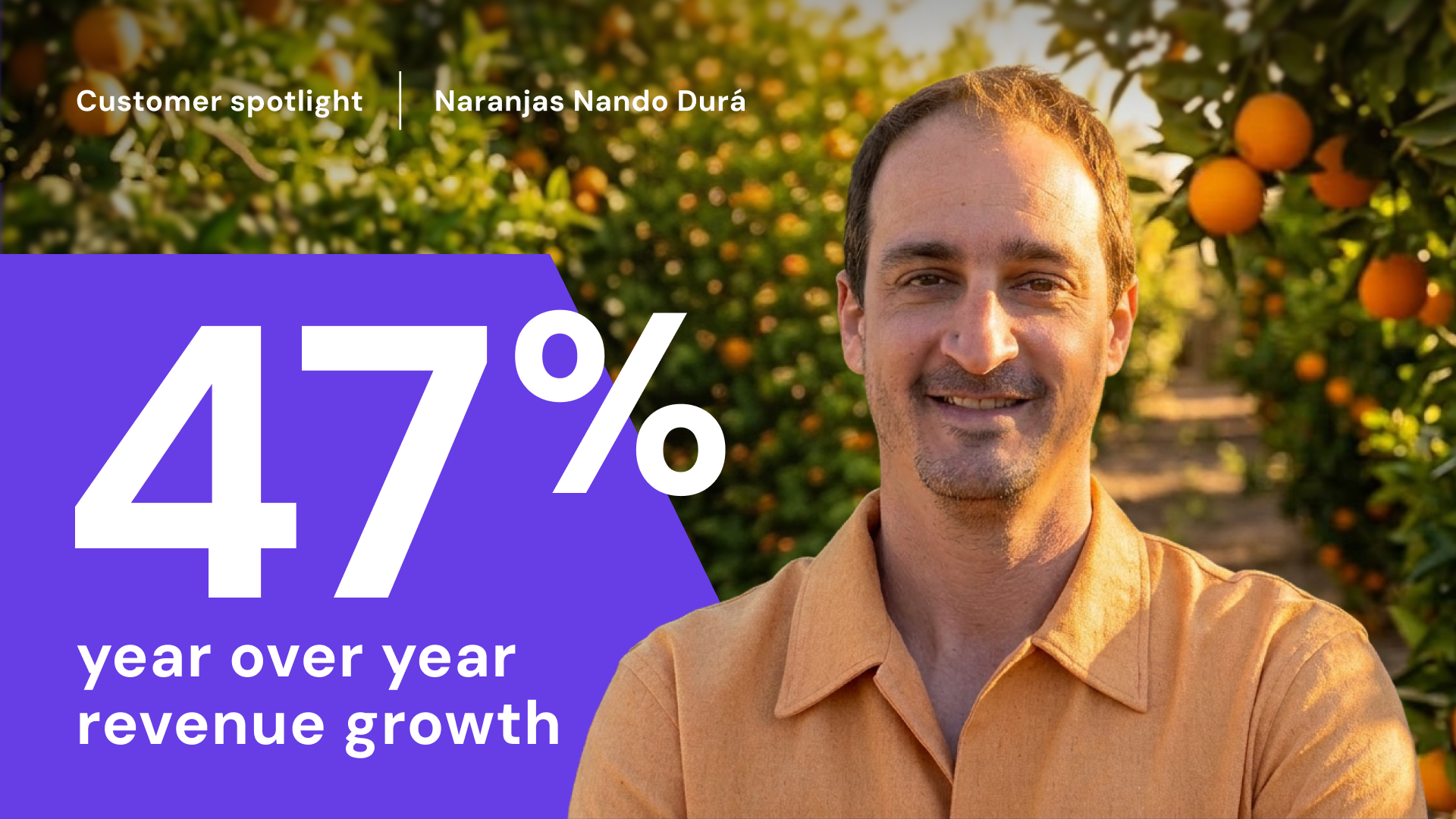 Naranjas Nando Durá: Delivering oranges from the tree to the table across the Iberian Peninsula