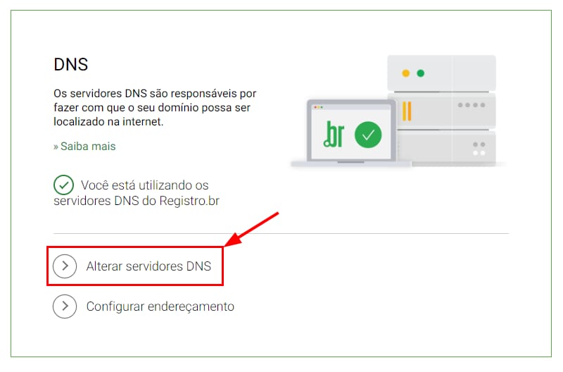 Changing domain nameservers at Registro.br