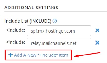 Como adicionar novos registros SPF