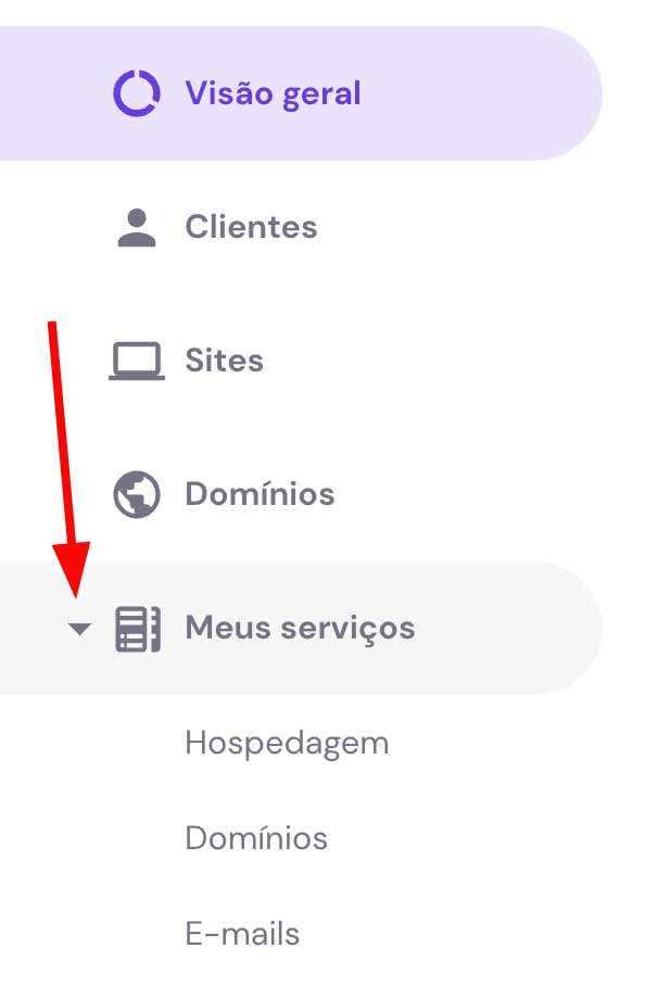 Saltos rápidos no painel PRO da Hostinger