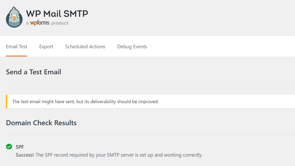 teste de envio de email com o plugin wp mail smtp para wordpress