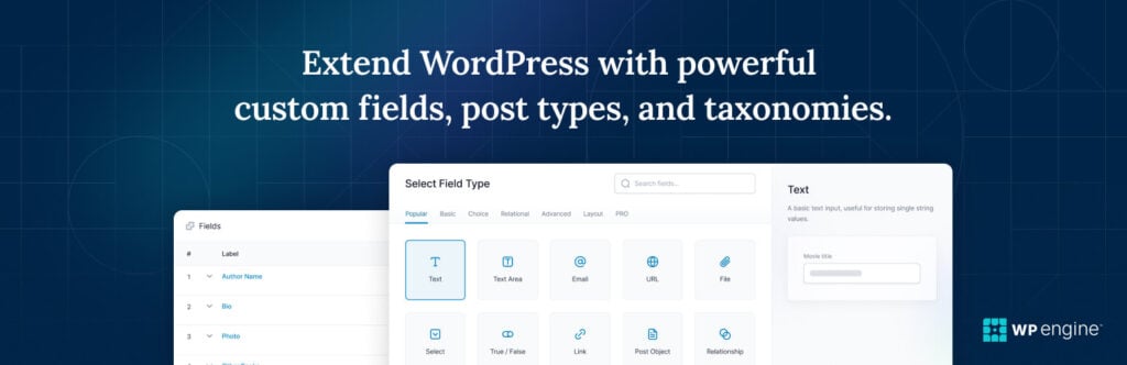 plugin advanced custom fields para wordpress