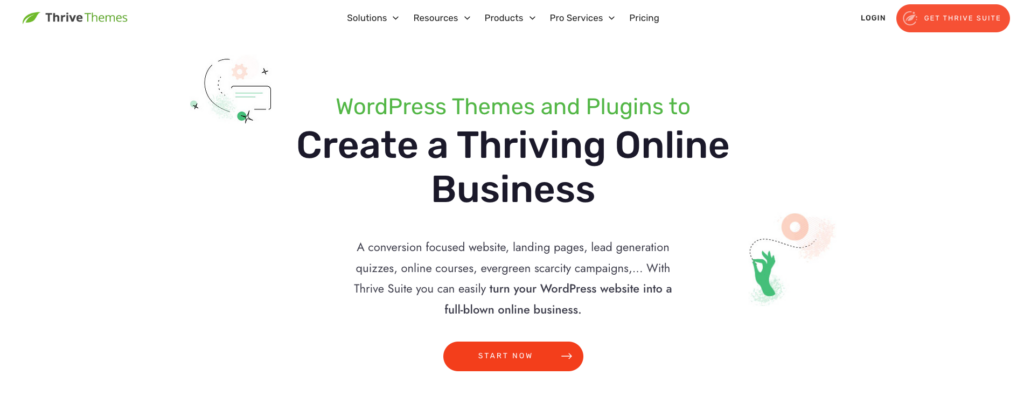 thrive suite para wordPress