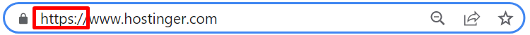 hostinger usando o protocolo https