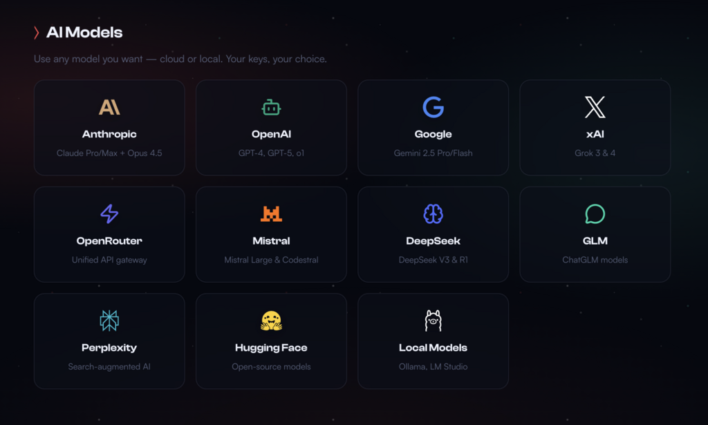 Integrações de modelos de IA do OpenClaw