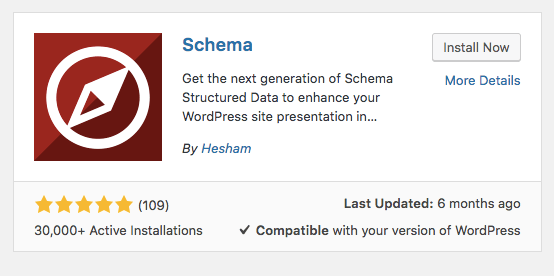 Plugin Schema para WordPress