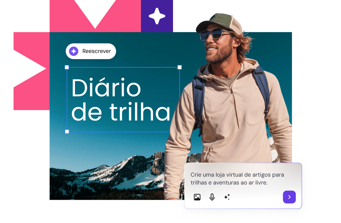 Publique em minutos com IA