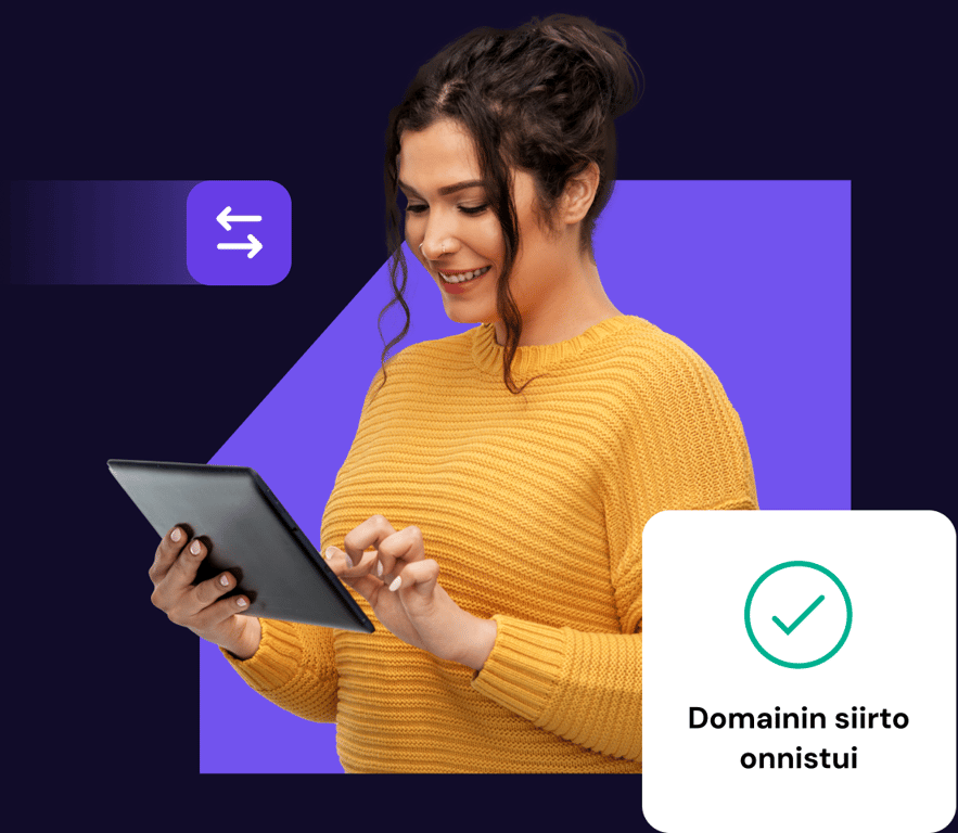 Onko sinulla jo domain? Siirrä se Hostingerille jo tänään.