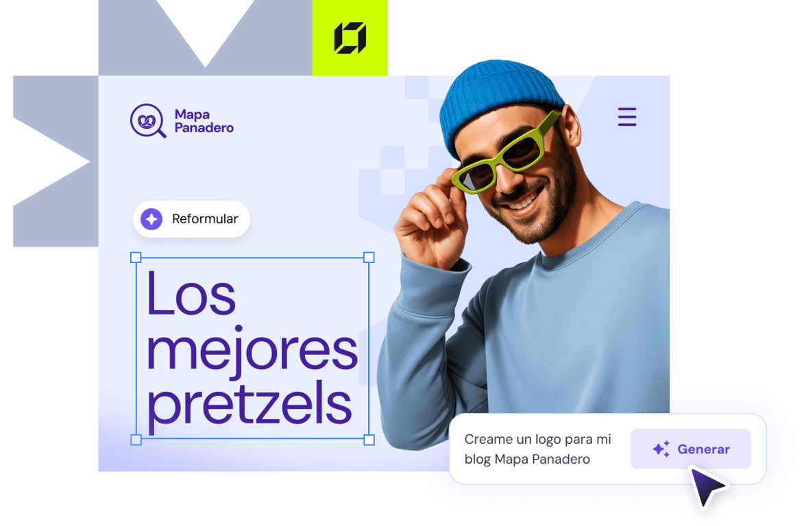 Creá tu sitio web en 1 minuto