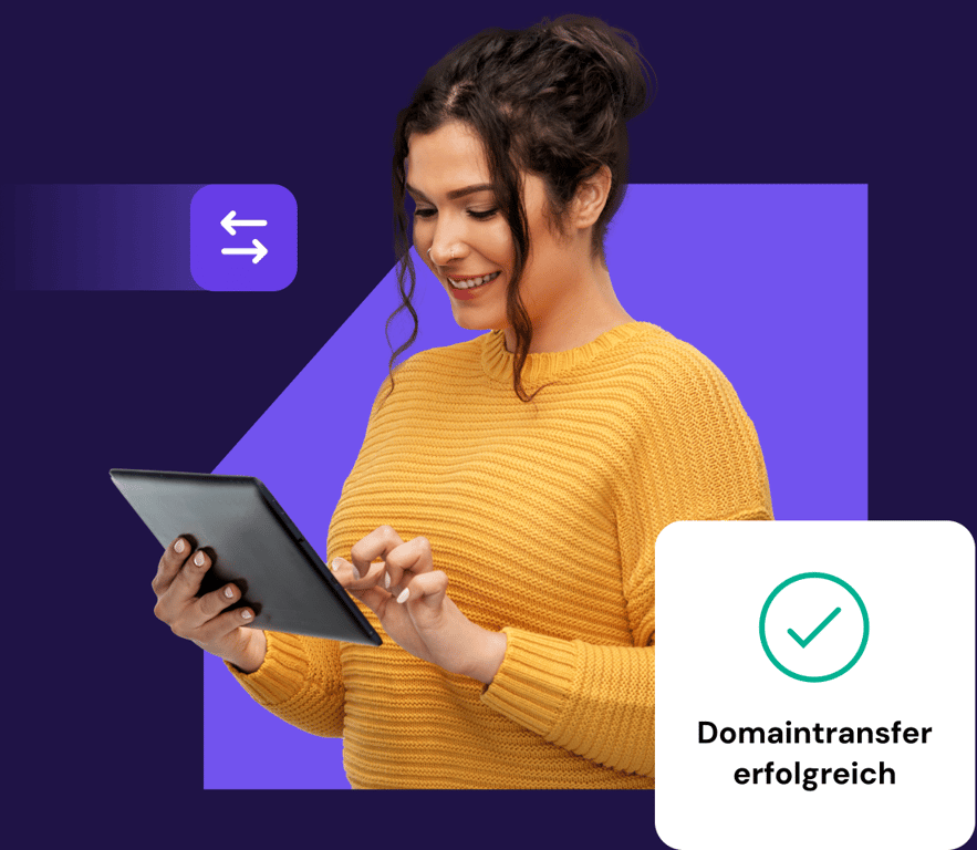 Sie haben bereits einen Domainnamen? Übertragen Sie ihn noch heute zu Hostinger.