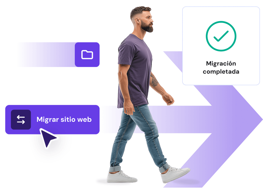 Migración de sitios web gratuita y sencilla