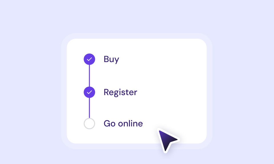 Quick setup, easy management