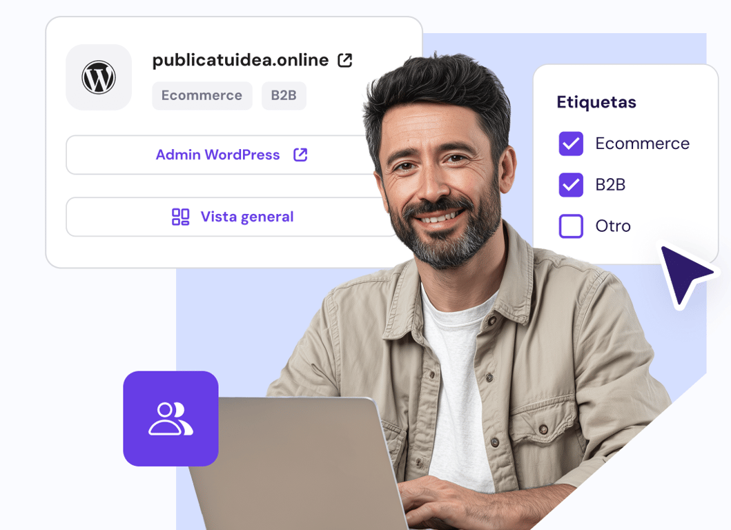 Múltiples proyectos, un panel de control fácil de usar