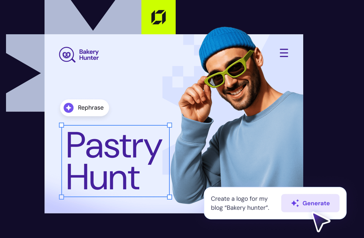 Create your website in one minute