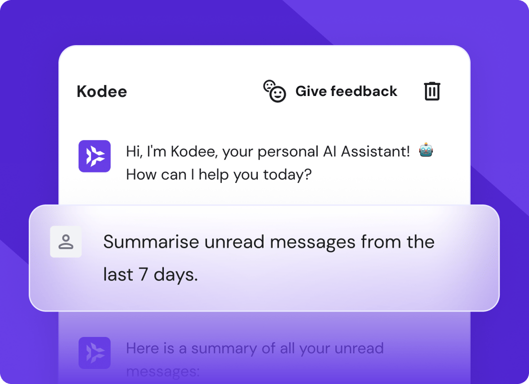 Smart inbox with AI email assistant