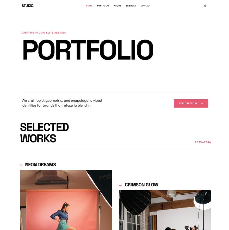 Fashion photographer portfolio
