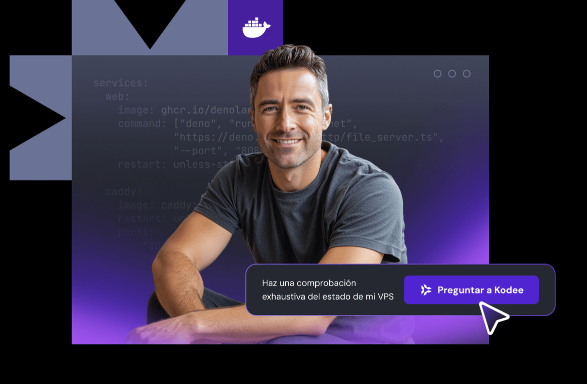 Implementa proyectos Docker fácil con unos clics, sin código