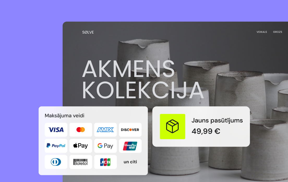 Ērti pārvaldi savu veikalu