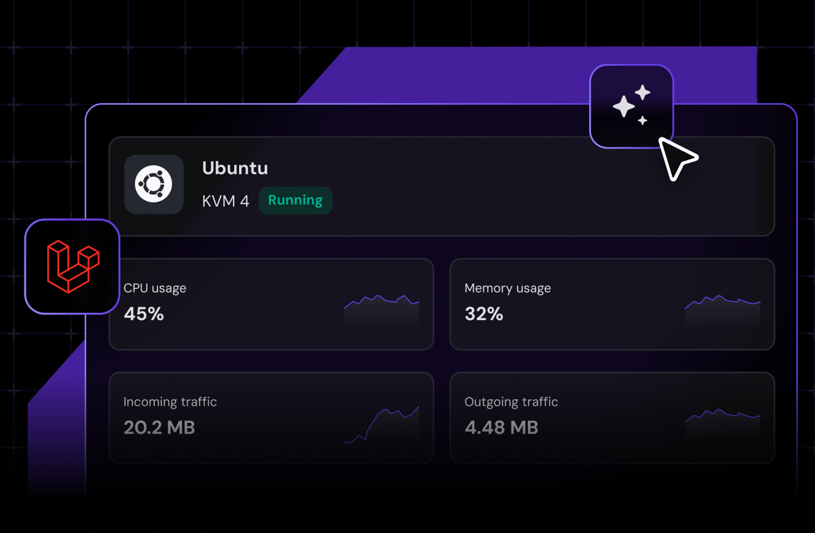 laravel hero section