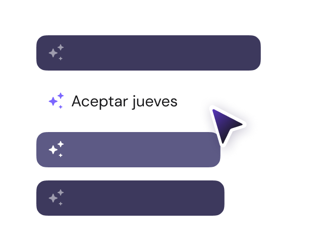Escribe & responde en segundos