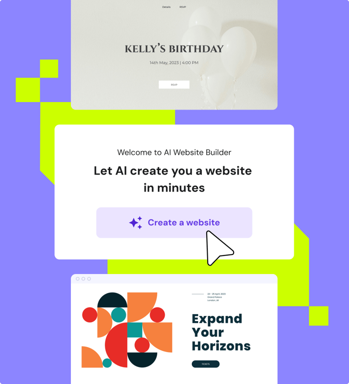 Create a website in 3 easy steps