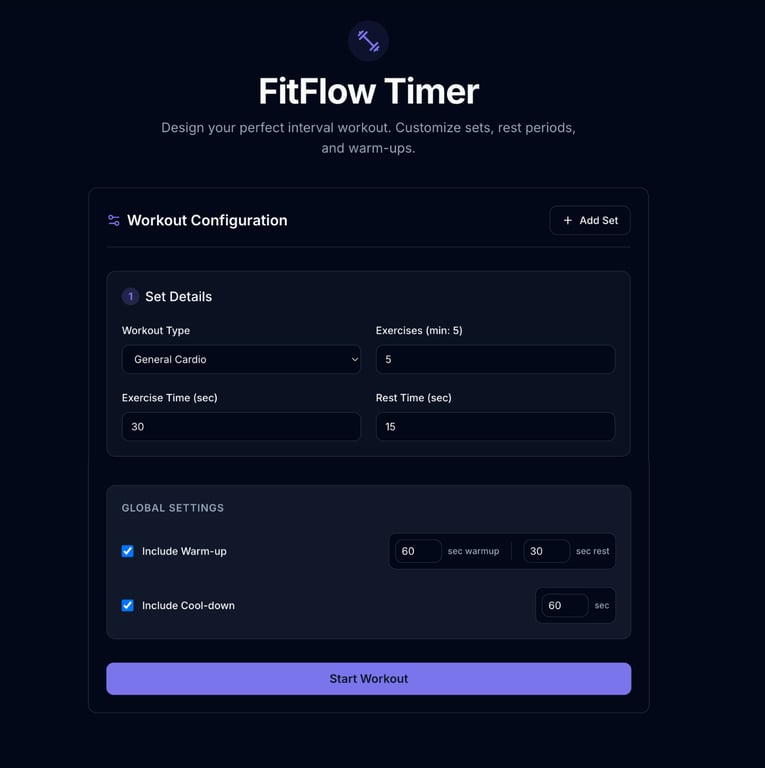 Personal training app