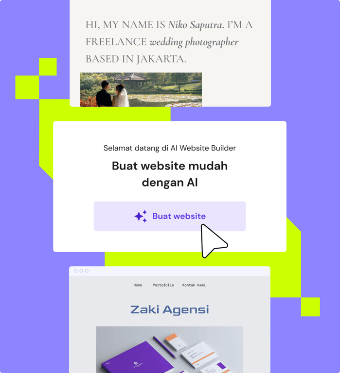 3 langkah mudah buat website