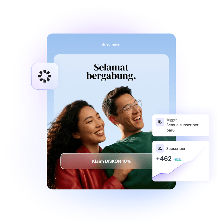 Raih kesuksesan lebih jauh dengan pemasaran email.