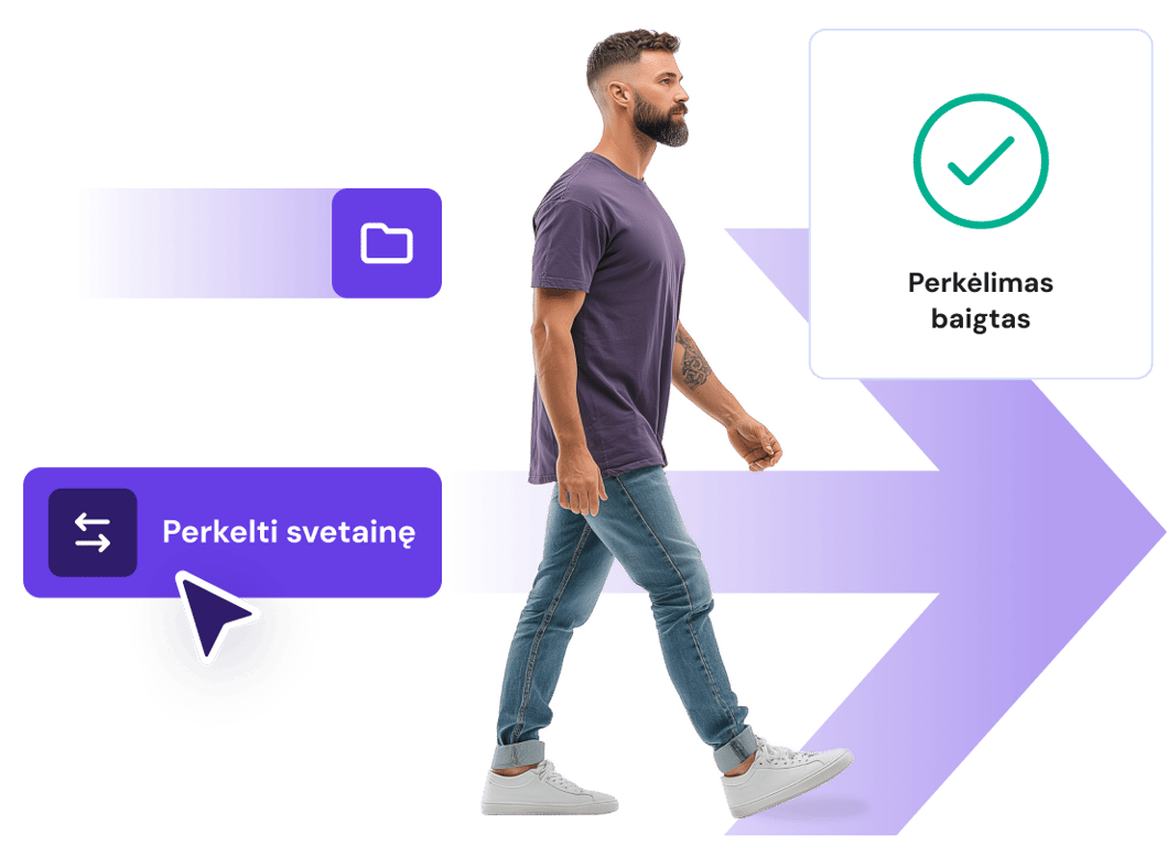 Nemokamas internetinės parduotuvės perkėlimas