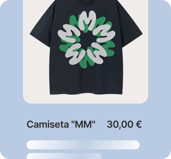 Crea páginas de productos