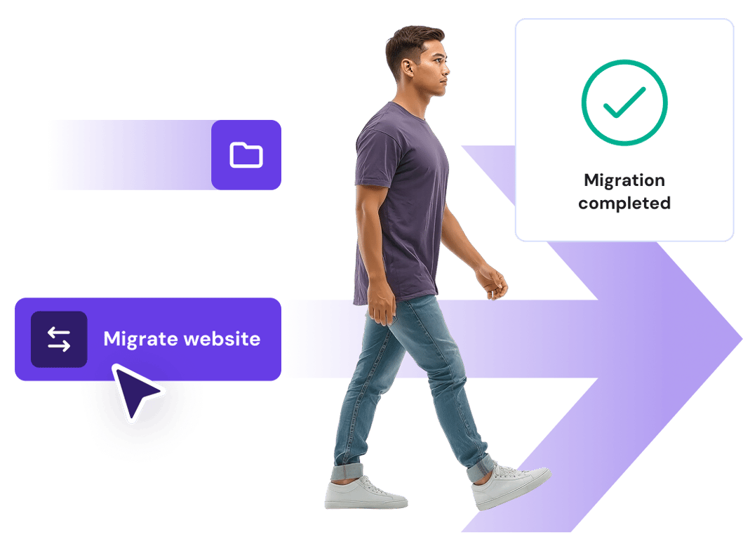 Free and easy website migration