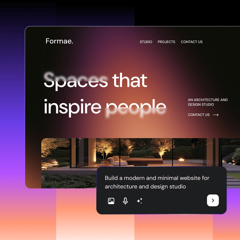 Your online presence, built your way