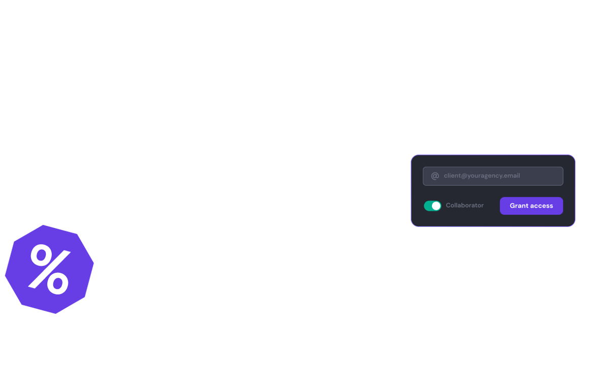 Professional hosting built for agencies