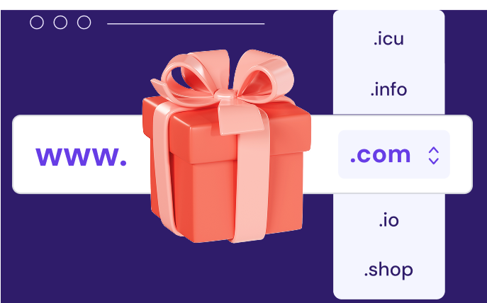 Get a domain – for free