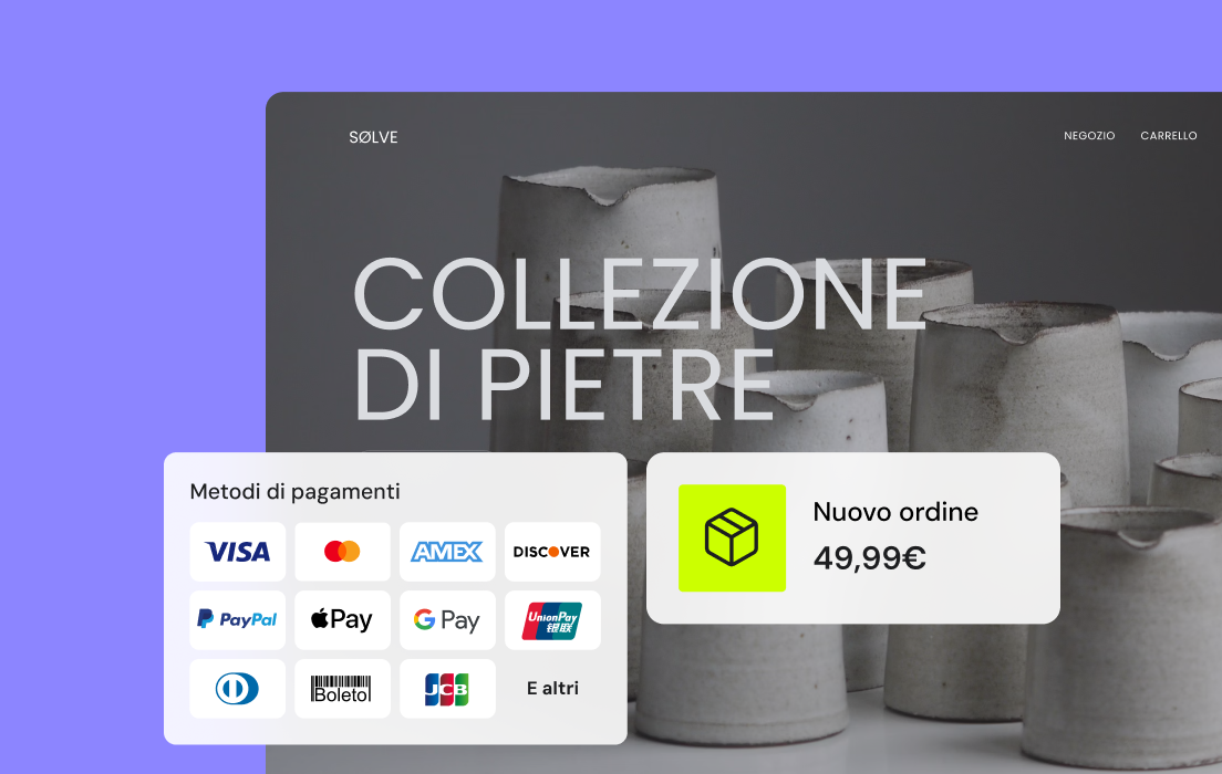 Gestisci facilmente il tuo negozio