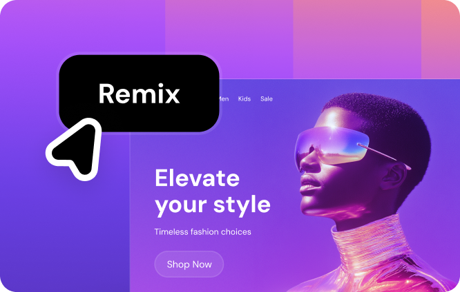 Remixable templates