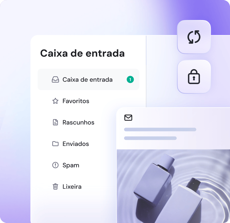 Envio de e-mail marketing facilitado, com insights poderosos e suporte dedicado