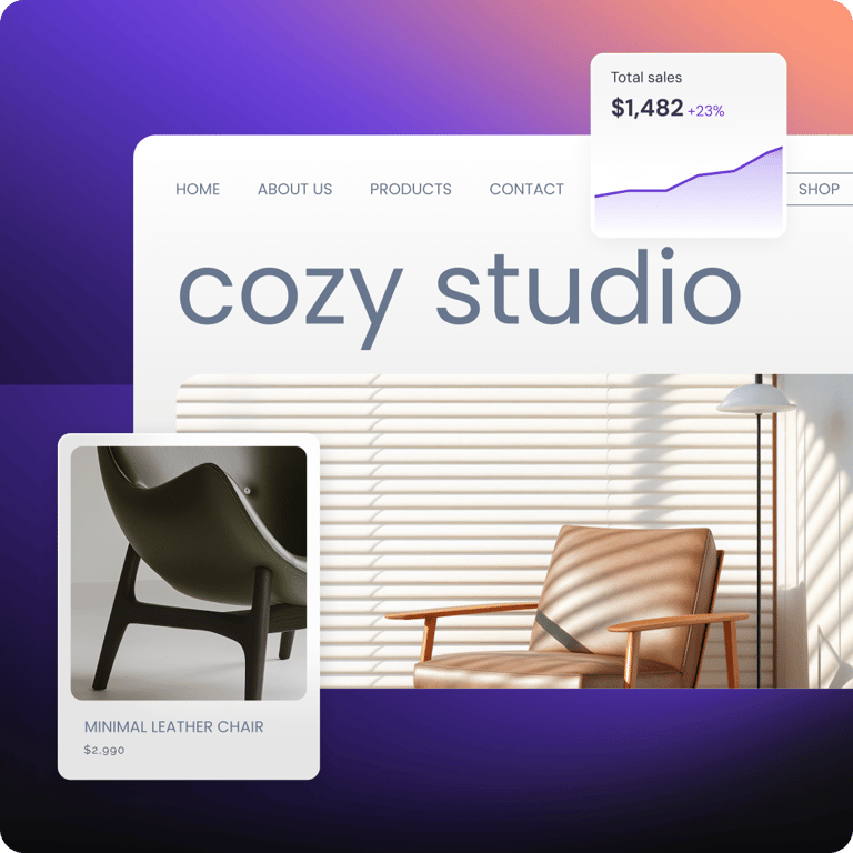 Custom online store