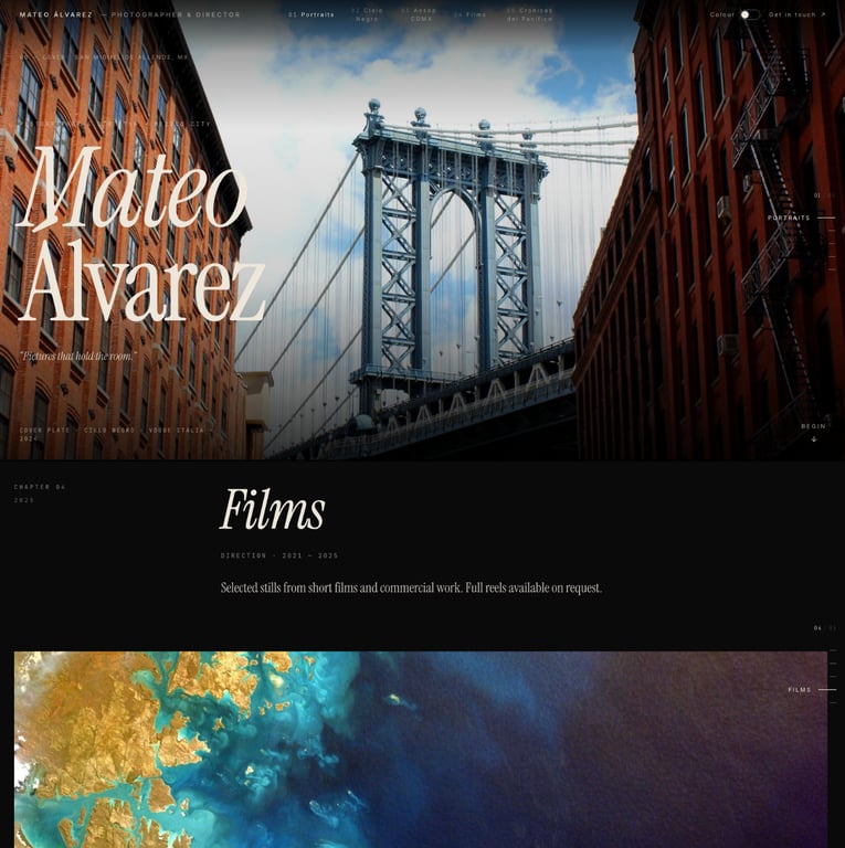 Mateo (photography & video portfolio)