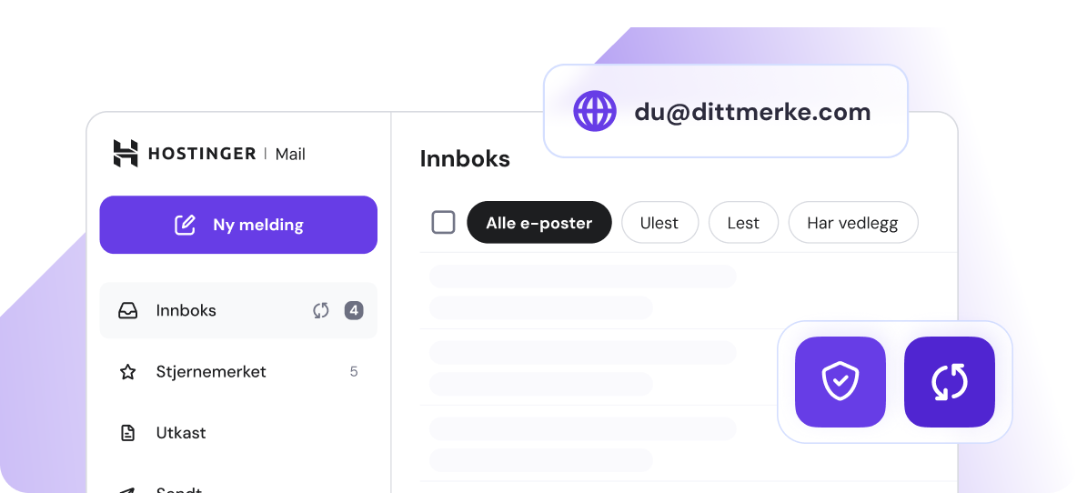 Bygg tillit med en profesjonell bedrifts-e-post