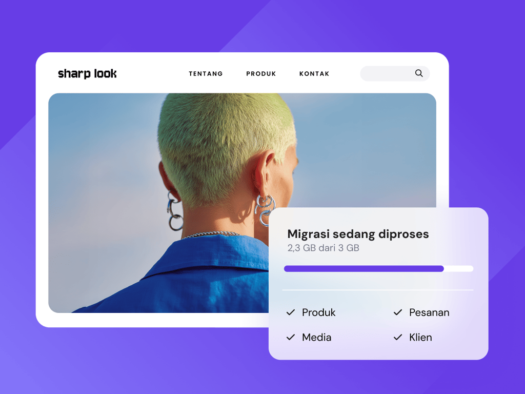 Migrasikan website ke Hostinger dalam sekejap