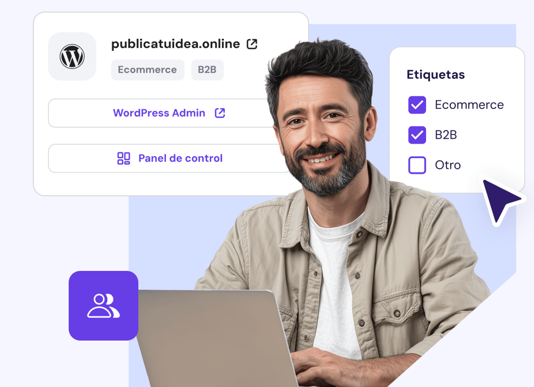 Múltiples proyectos, un solo panel intuitivo