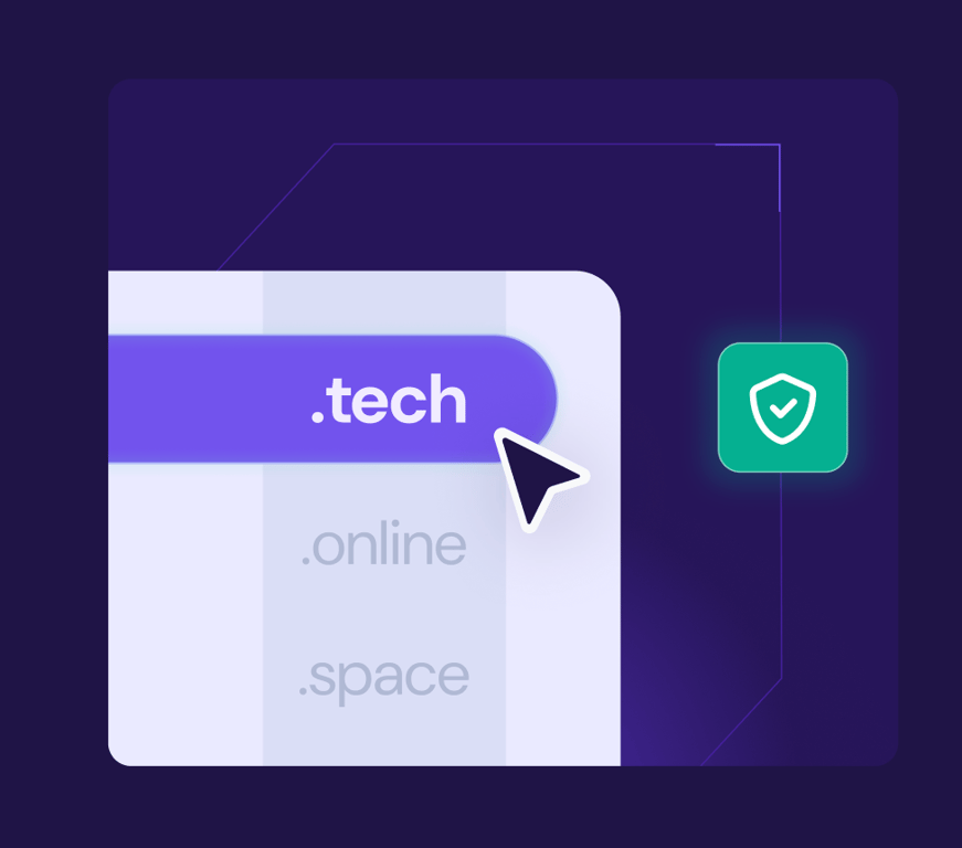 Claim your premium domain in minutes