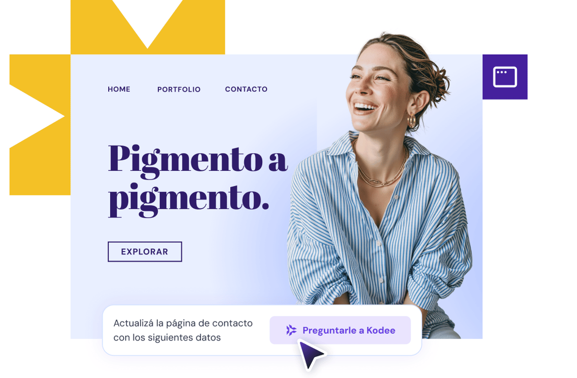 Publicá tu sitio web en un minuto