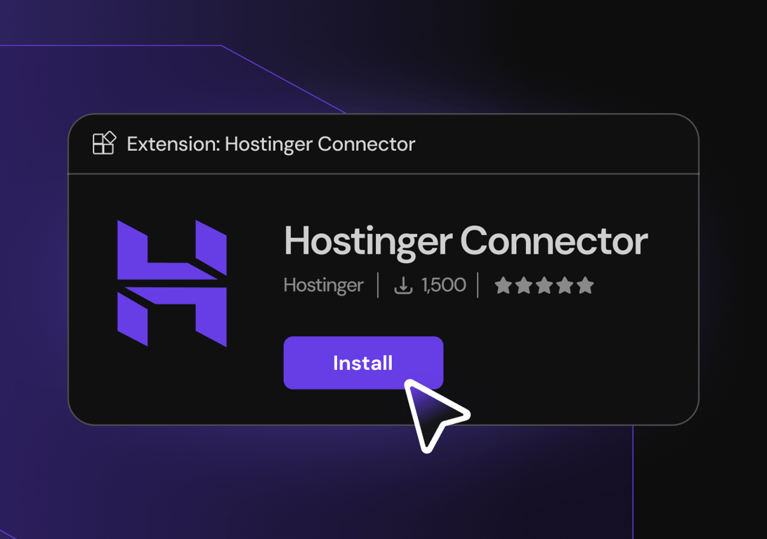 Install extension in VS Code